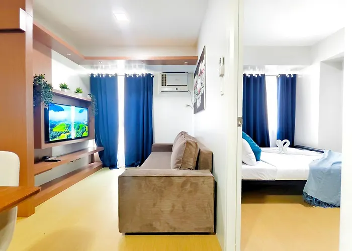 2012t2 Avida Towers It Park 1bedroom Unit Queen Bed Apartment *